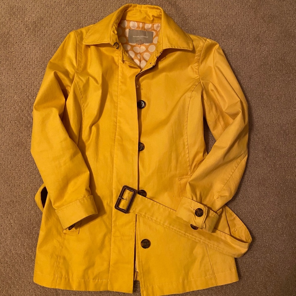 Yellow Banana Republic Jacket